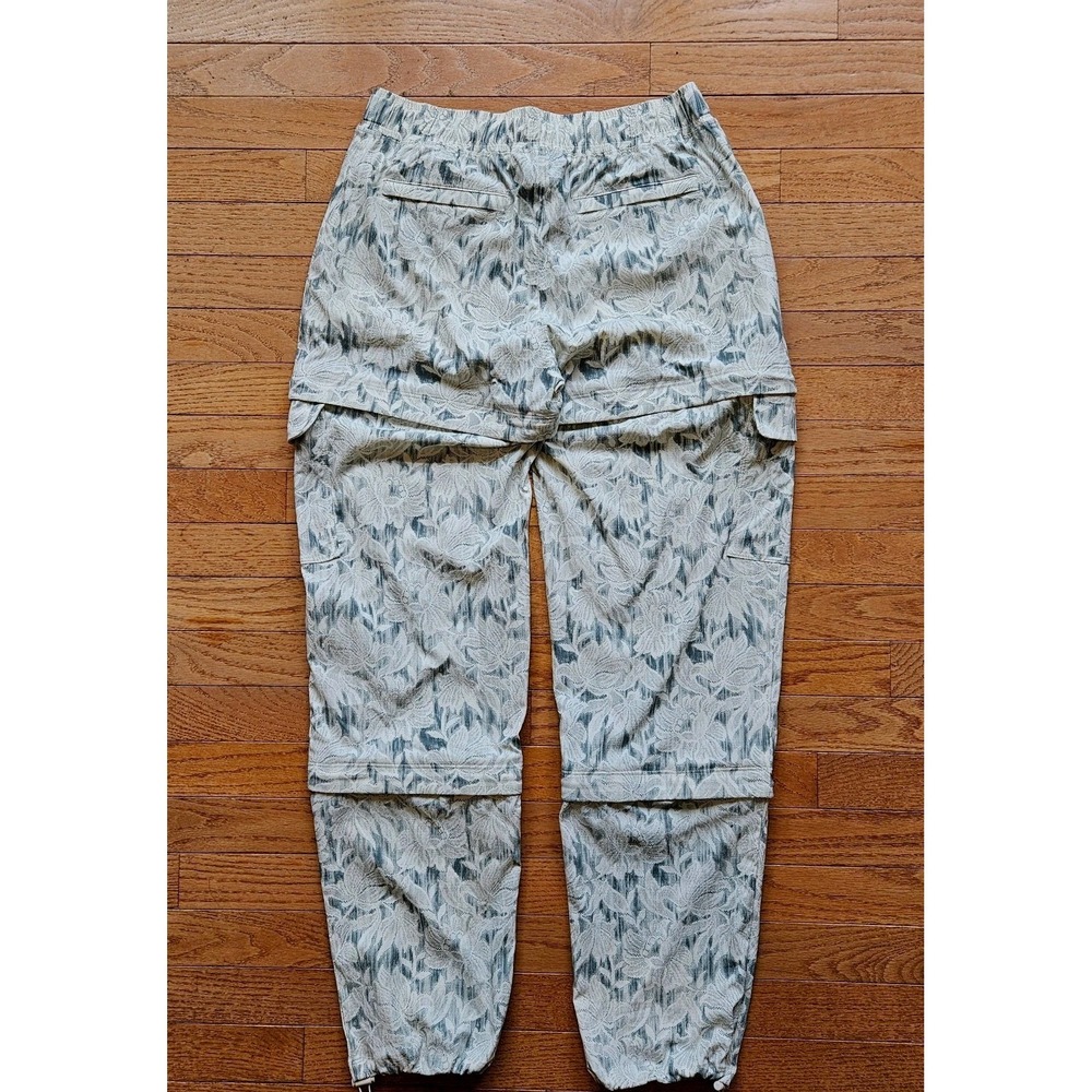 Athleta Trekkie Convertible Pants Women’s 8 Sage Hiking Travel Outdoor Shorts - Picture 5 of 10